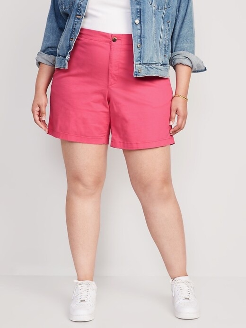 Old Navy Pink Chino Shorts | Classic Fit | Plus Size 4X